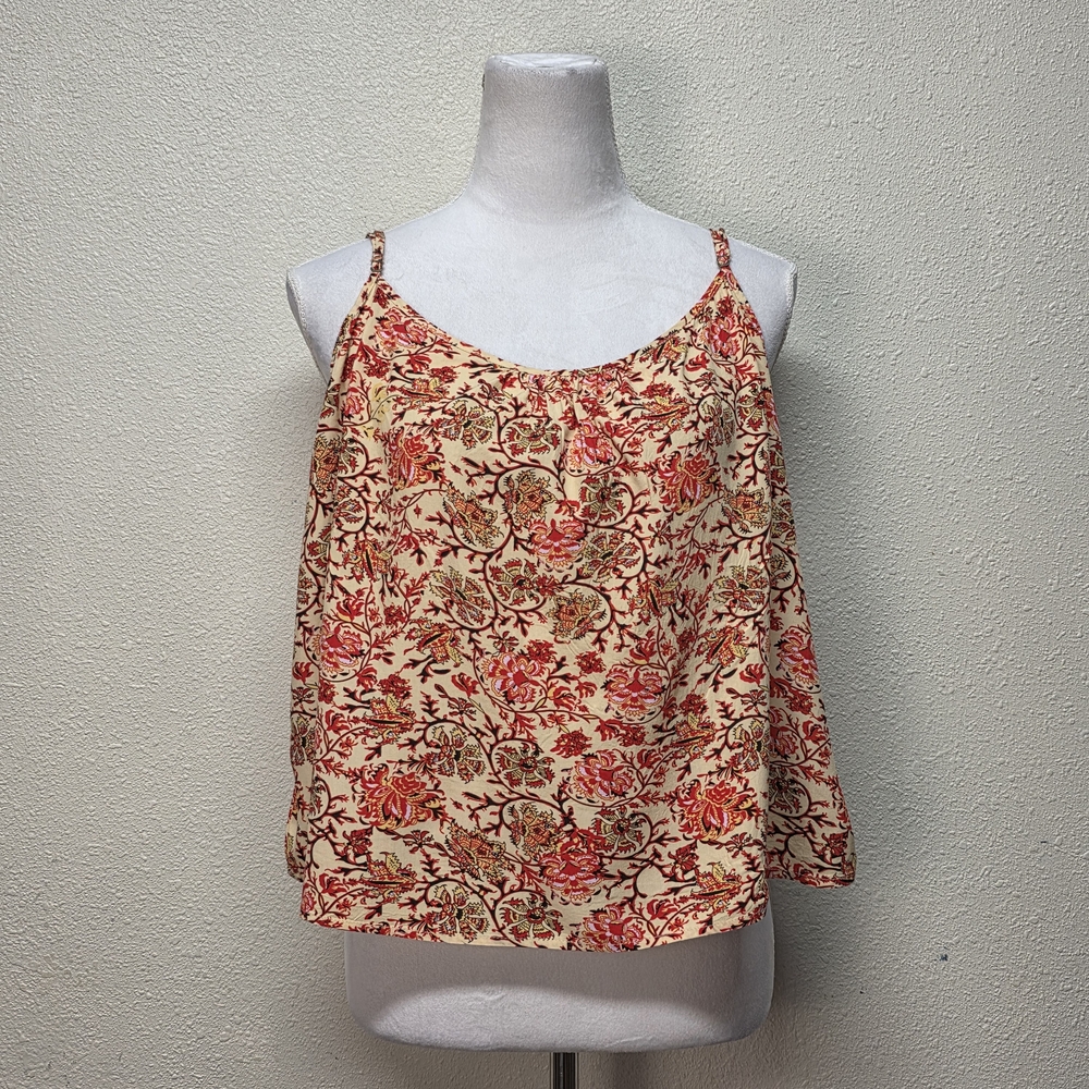 3/$15 🔴 Sale Joie | Spagetti Straps Camisole Top Floral Pattern Size XL